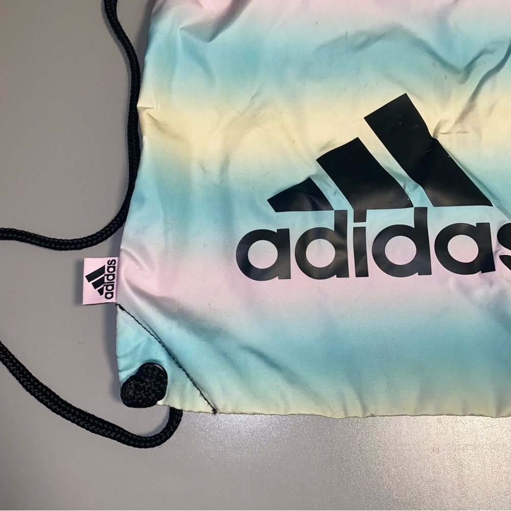 Adidas Ready Sackpack/Backpack, Gradient Flash Aq… - image 8